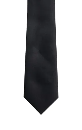 Smal svart slips