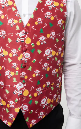 'Happy Santa' festlig julväst