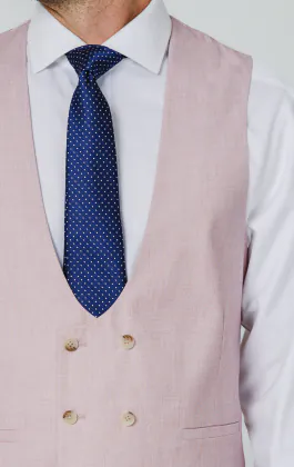 Rosa sharkskin väst